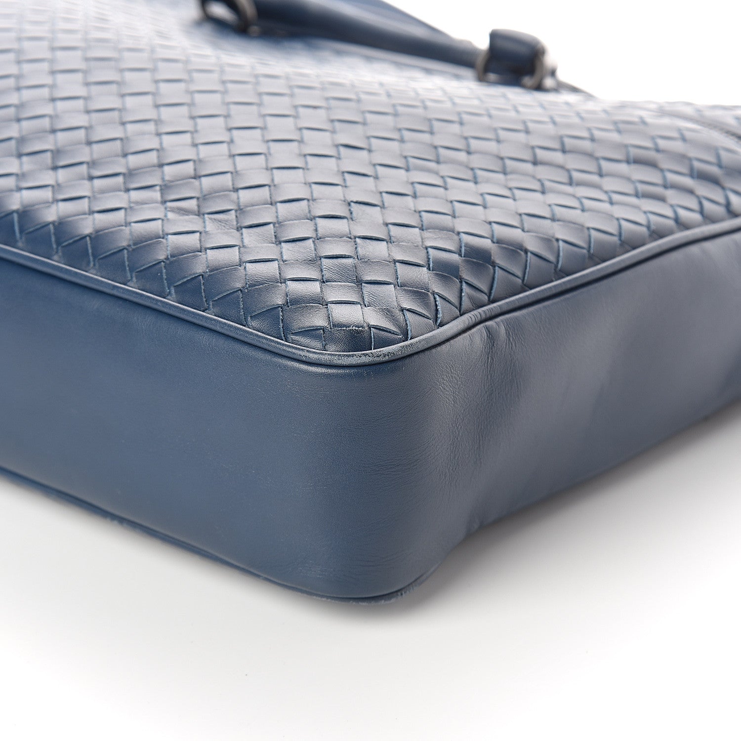 Bottega Veneta Nappa Intrecciato Briefcase Light Tour Blue 8 of 8