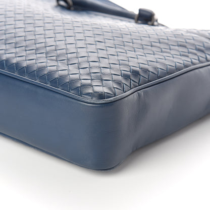 Bottega Veneta Nappa Intrecciato Briefcase Light Tour Blue 8 of 8