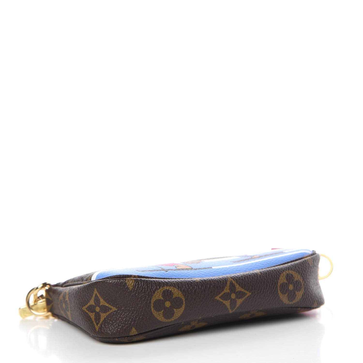 Louis Vuitton Monogram 2018 Christmas Animation Mini Bears Pochette Accessories 4 of 7