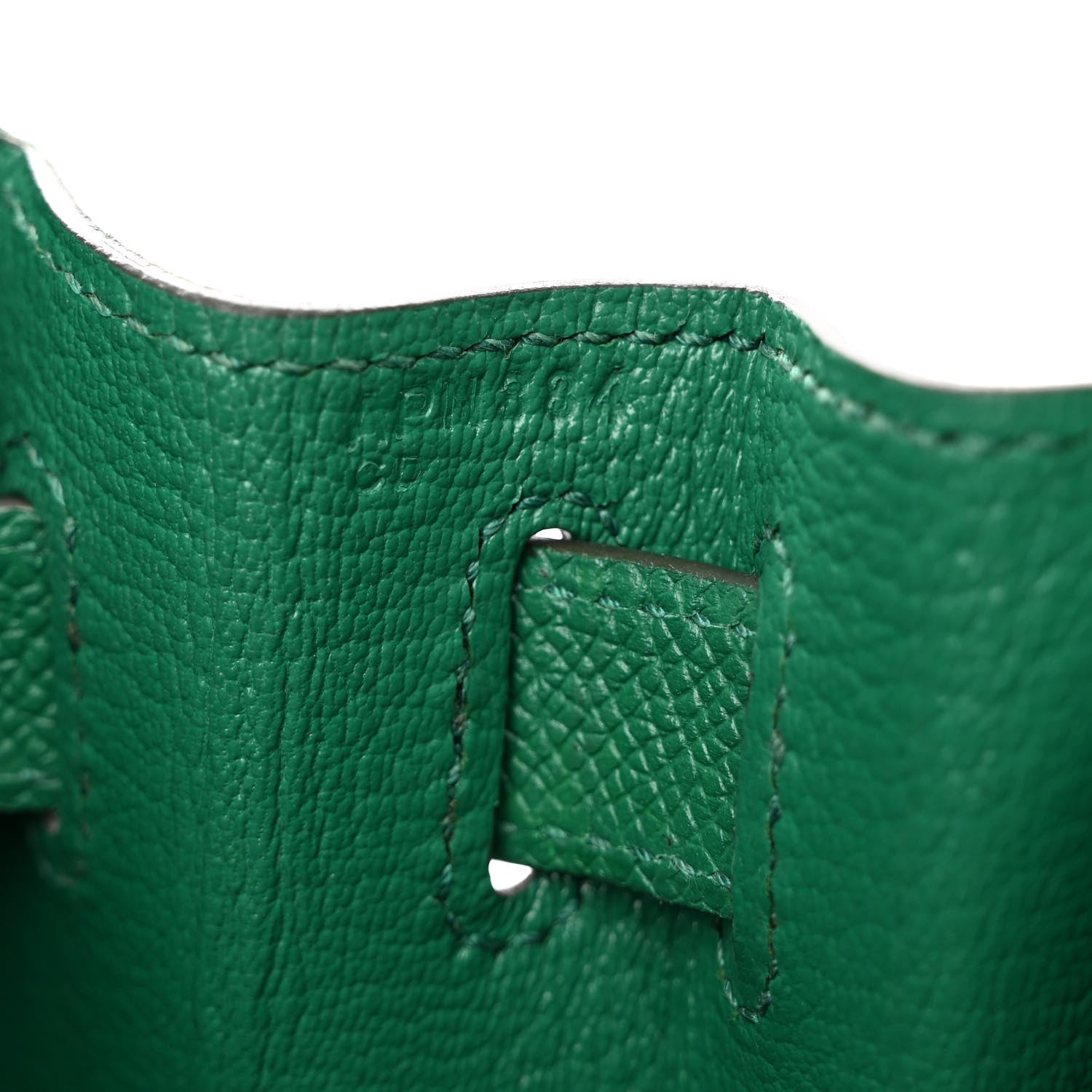 Hermes Epsom Kelly Sellier 28 Vert Vertigo 7 of 12