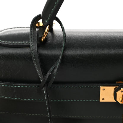 Hermes Box Kelly Retourne 32 Vert Fonce 19 of 25