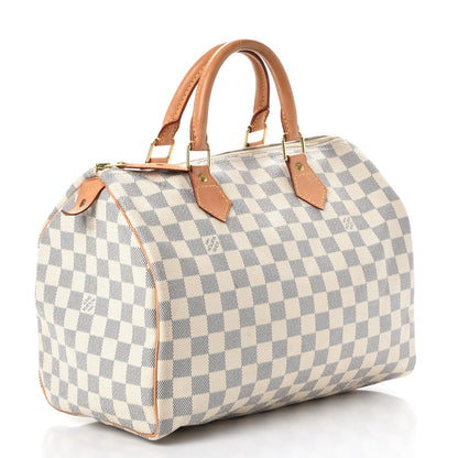 Louis Vuitton Damier Azur Speedy 30 3 of 16
