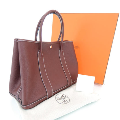 Hermes Negonda Garden Party Tote 36 MM Rouge H 3 of 8