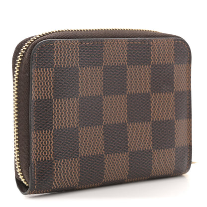 Louis Vuitton Damier Ebene Zippy Coin Purse 3 of 7