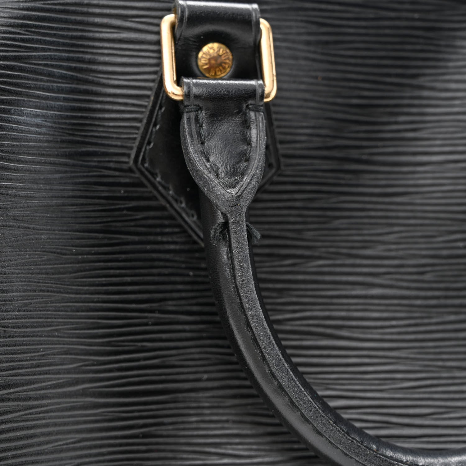 Louis Vuitton Epi Speedy 25 Black 14 of 15