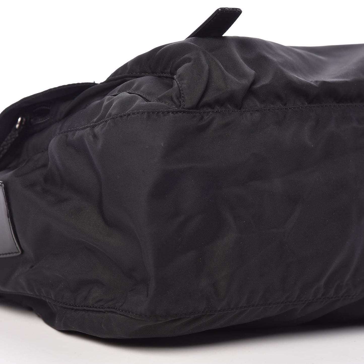 Tessuto Nylon Messenger Bag Black