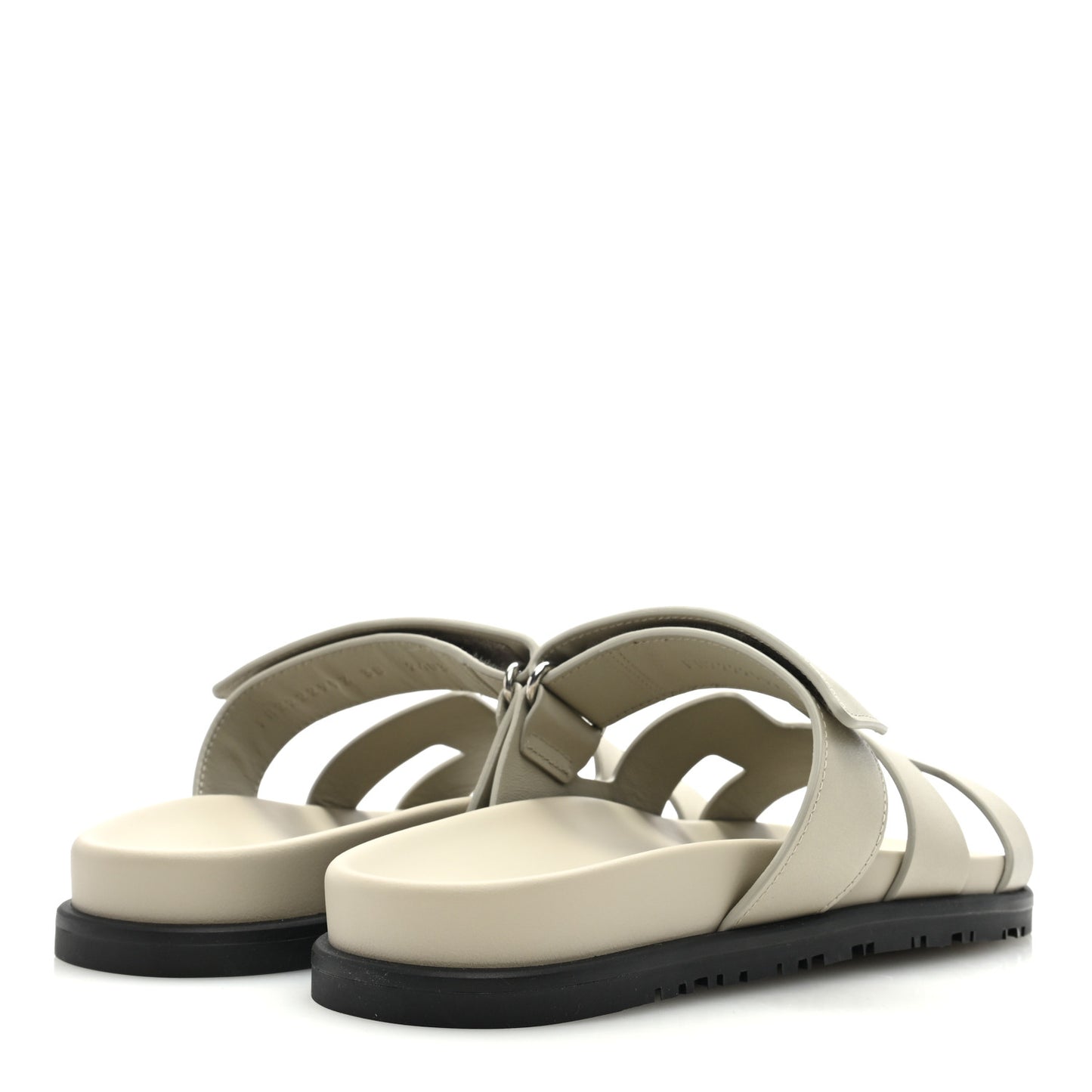 Calfskin Womens Chypre Sandals 38 Beige Esquisse
