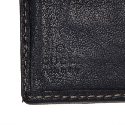 Gucci GG Supreme Monogram Bi-Fold Wallet Navy 6 of 9