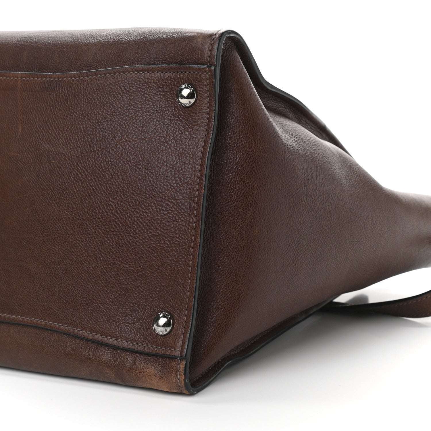 Prada Glace Calf Twin Pocket Tote Bruciato 10 of 17