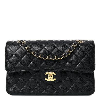 Chanel Caviar Quilted Small Double Flap Black 1 of 9
