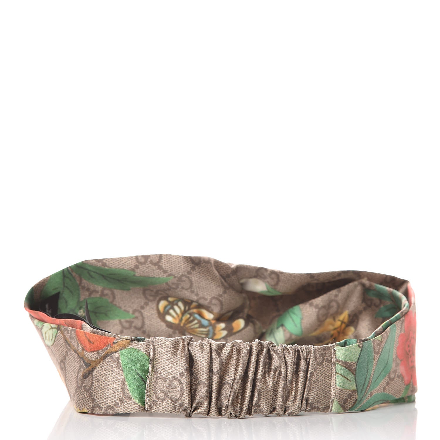Gucci Silk Monogram Tian Print Tiana Duchesse Headband 3 of 7
