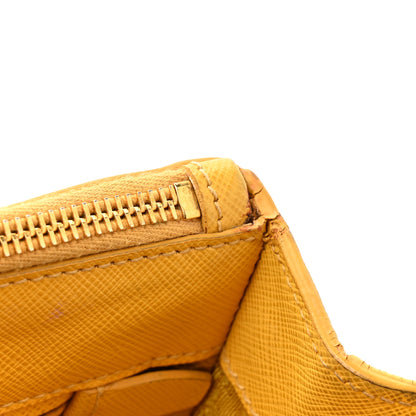 Prada Saffiano Lux Small Galleria Double Zip Tote Soleil 30 of 33