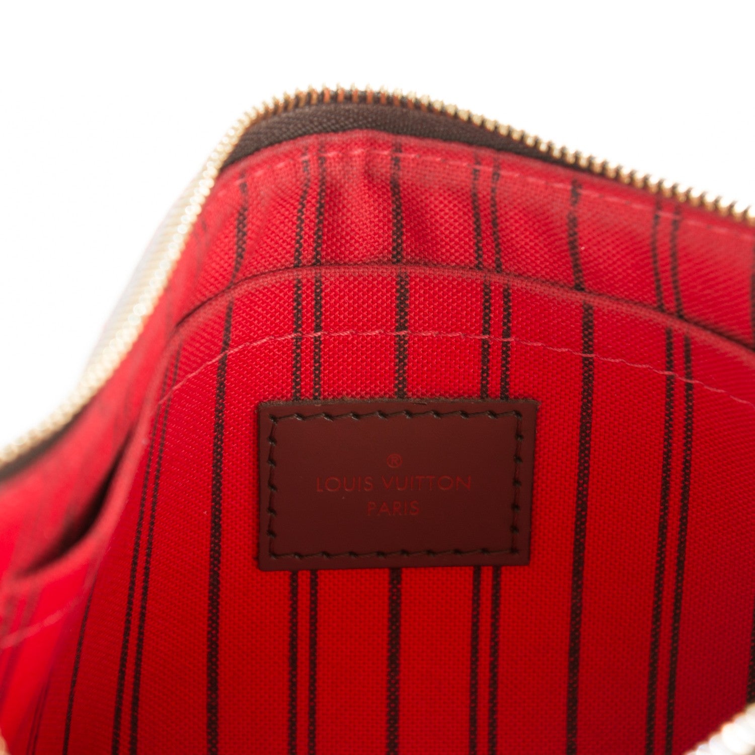 Louis Vuitton Damier Ebene Neverfull MM GM Pochette 6 of 9