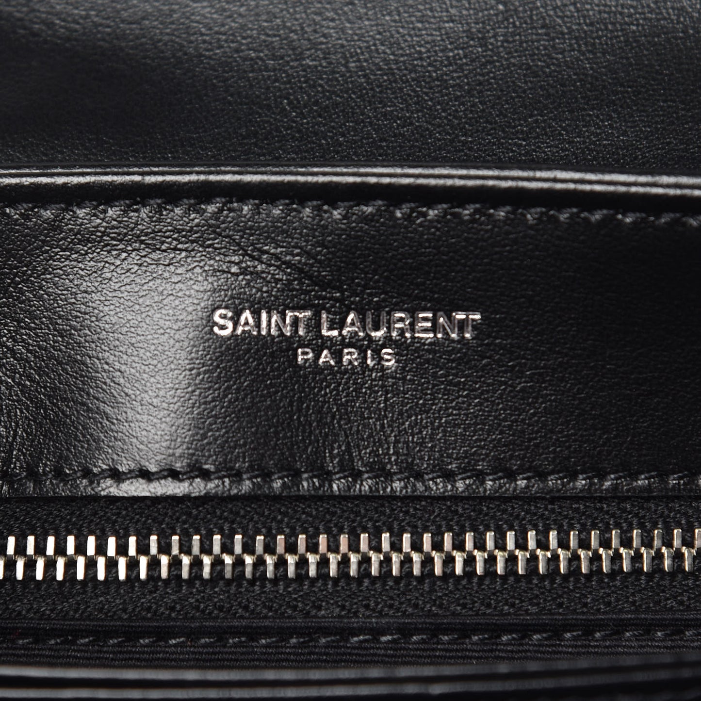 Calfskin Y Quilted Monogram Toy Loulou Crossbody Bag Black