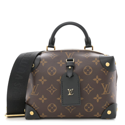 Louis Vuitton Monogram Petite Malle Souple Black 1 of 12
