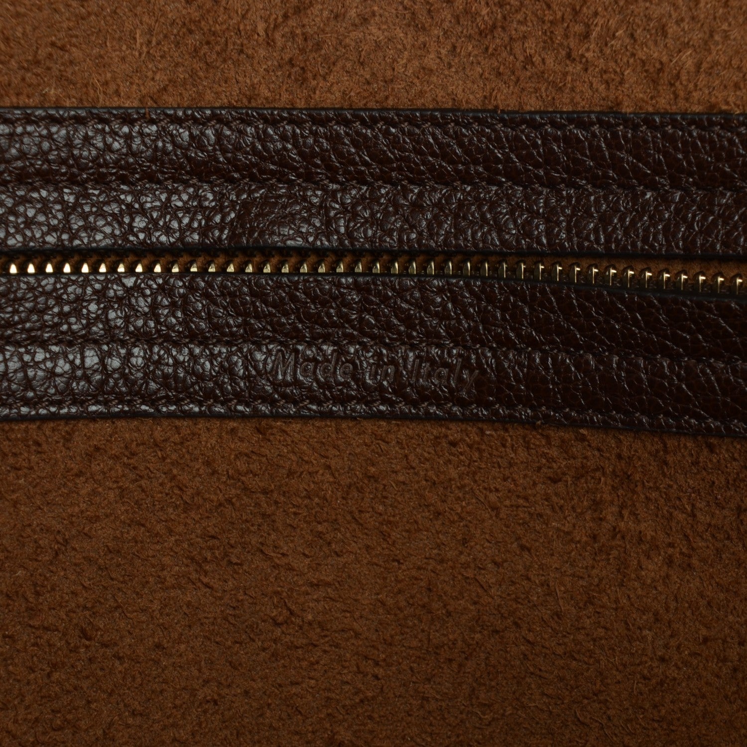 Celine Shiny Grained Calfskin Medium Phantom Luggage Brown 6 of 7