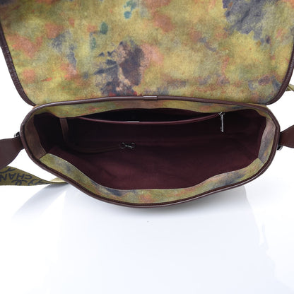 Chanel Washed Toile Large Graffiti On The Pavements Messenger Khaki Multicolor 5 of 17