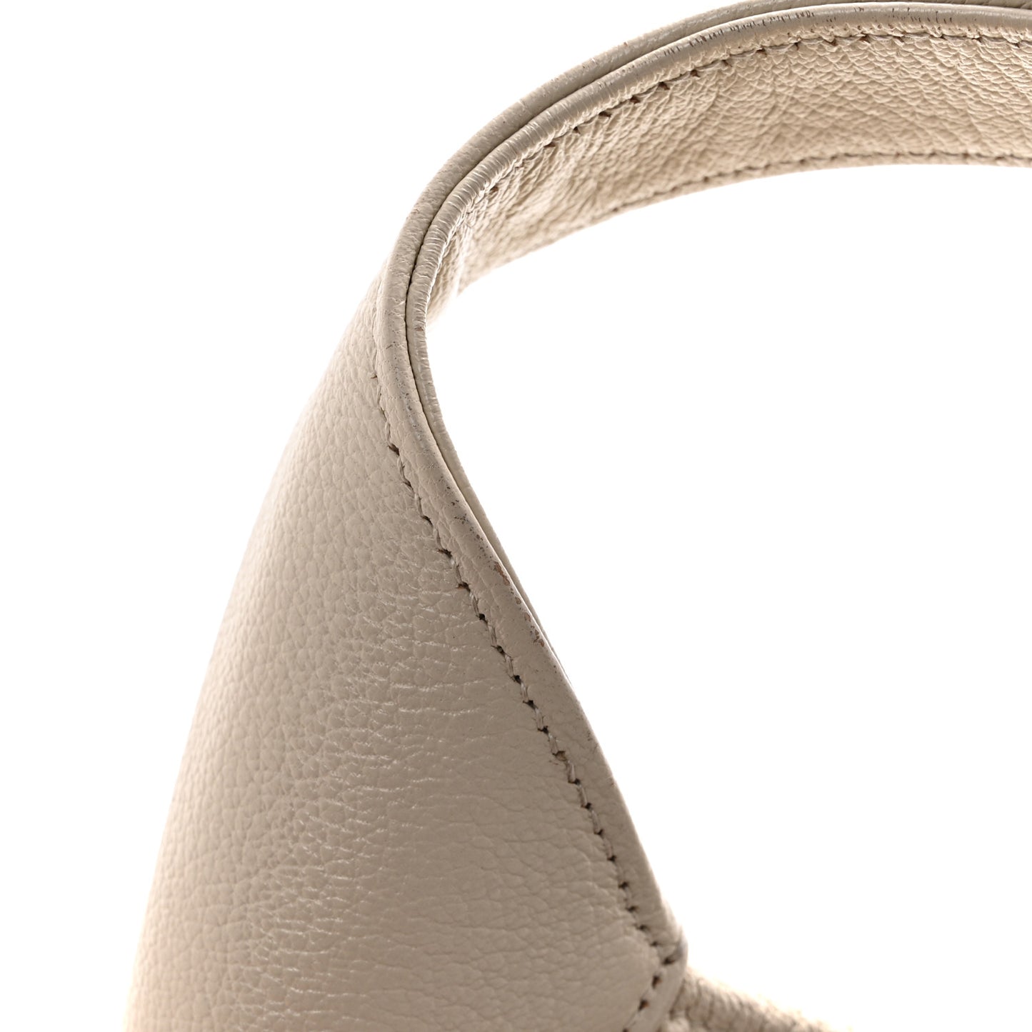 Goatskin Medium Aphrodite Shoulder Bag Mystic White