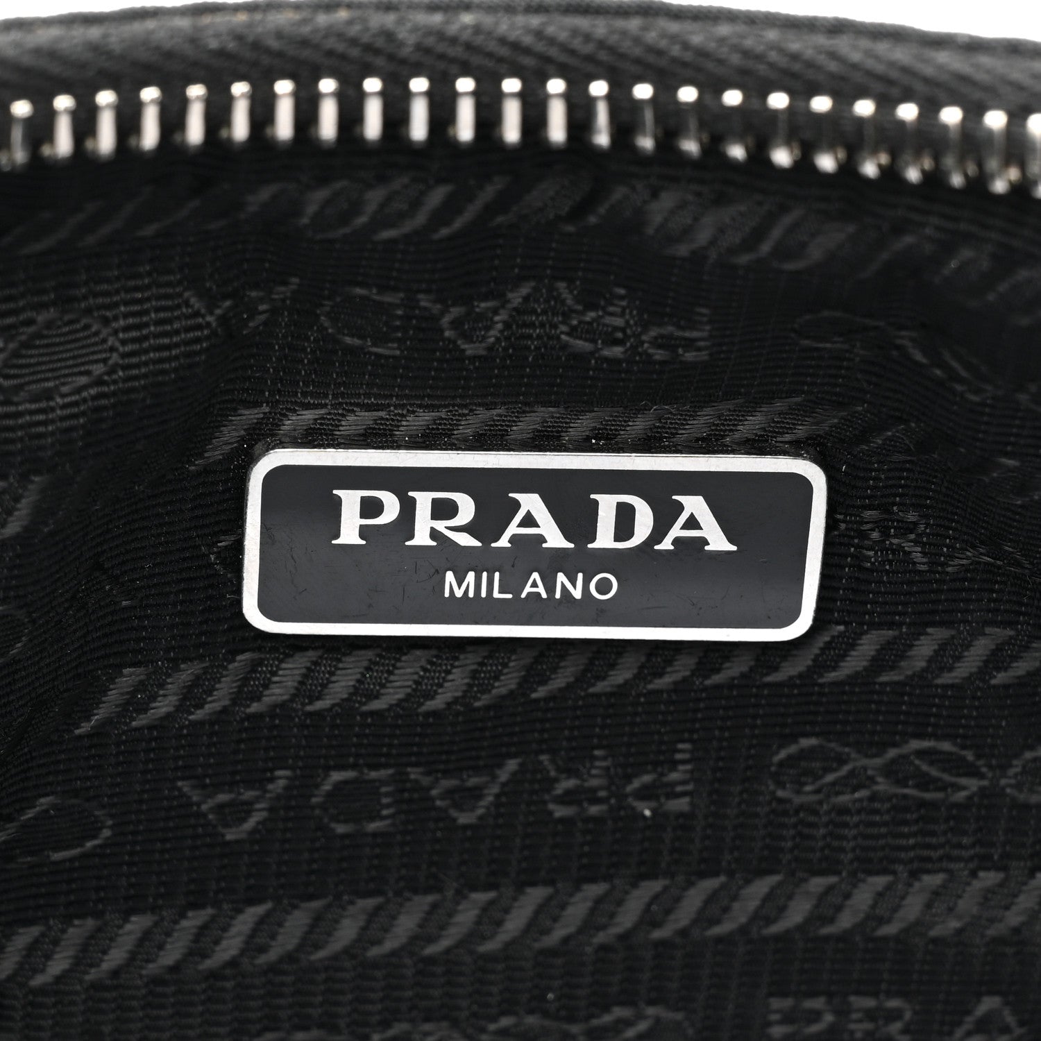 Prada Nylon Re-Edition 2005 Shoulder Bag Black 6 of 10