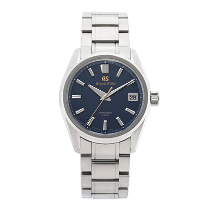 Grand Seiko Stainless Steel 40mm Evolution 9 Spring Drive Automatic Watch Blue SLGA007 1 of 4