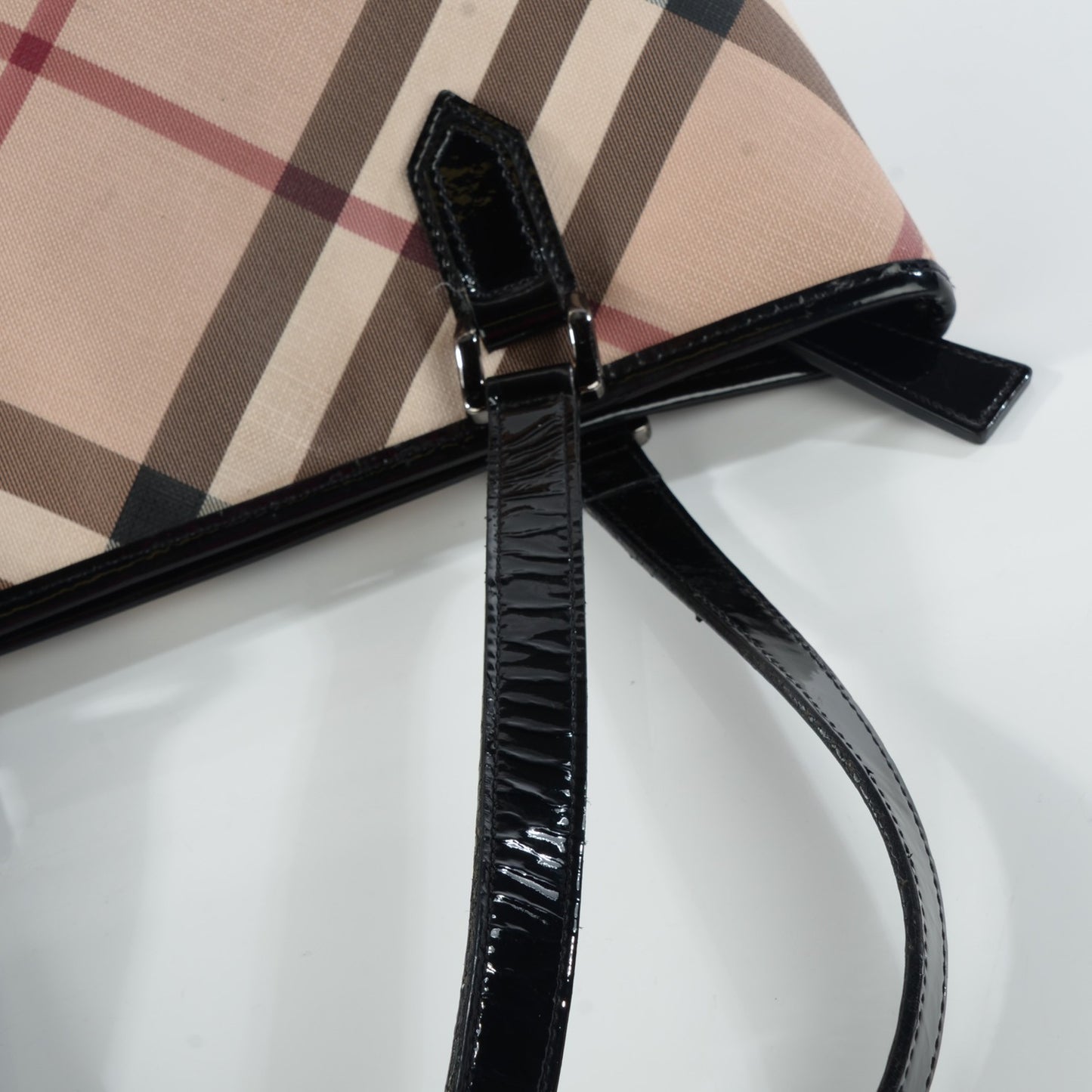Nova Check Medium Tote Black