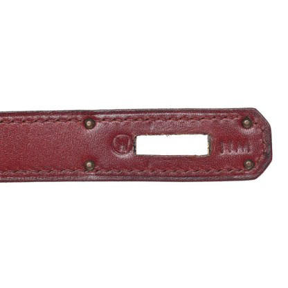 Hermes Box Kelly Sellier 28 Rouge H 7 of 30