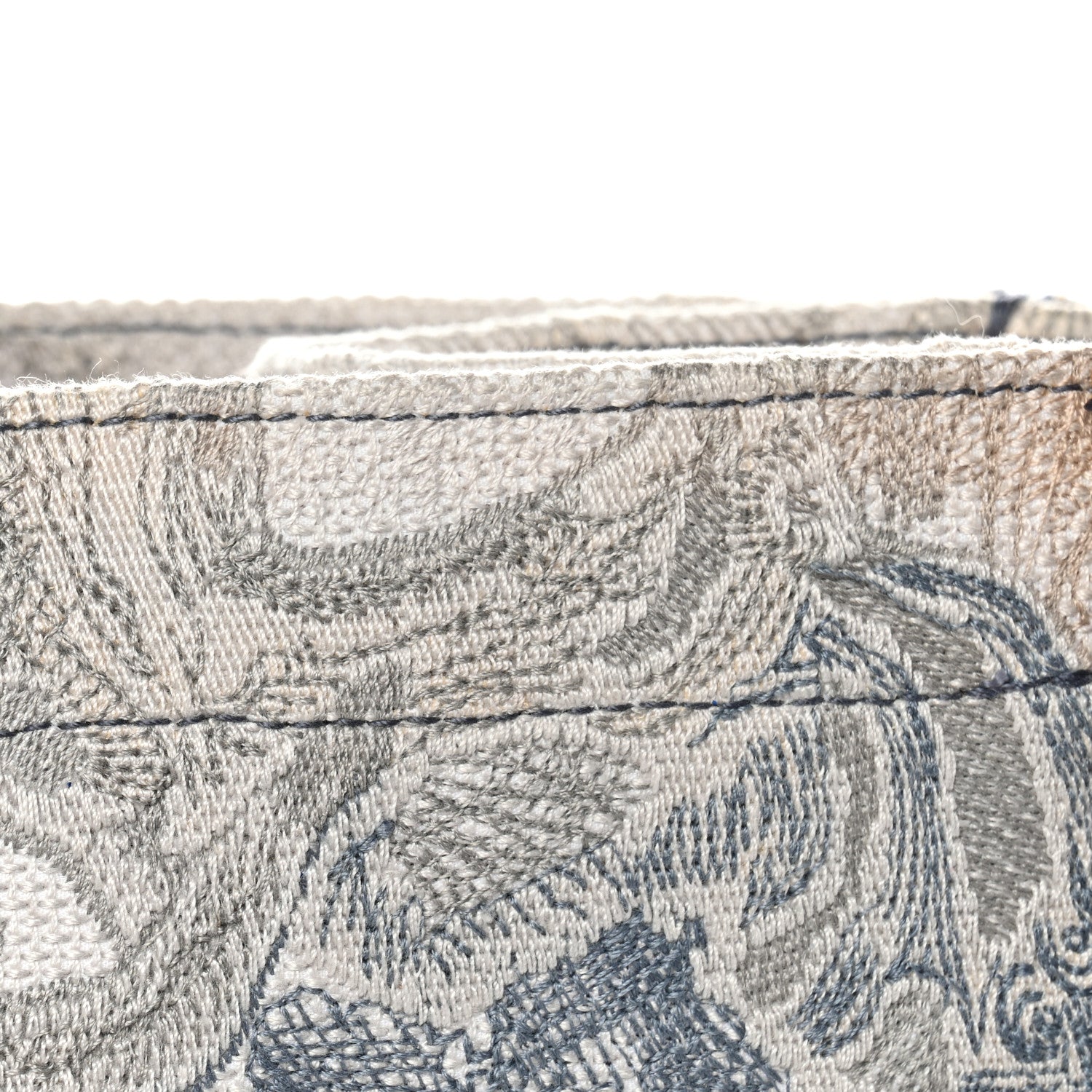 Christian Dior Gradient Canvas Embroidered Large Dioriviera Toile De Jouy Book Tote Blue Blue 14 of 15