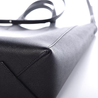 Celine Grained Calfskin Small Vertical Cabas Black 14 of 15