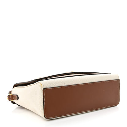 Burberry Canvas Horseferry Print Note Crossbody Bag Natural Tan 4 of 13