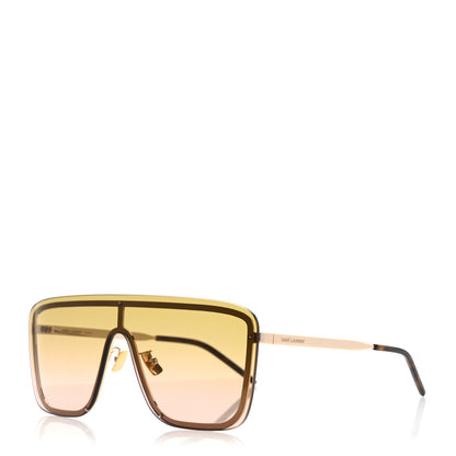 Saint Laurent SL 364 Mask Sunglasses Brown 1 of 8