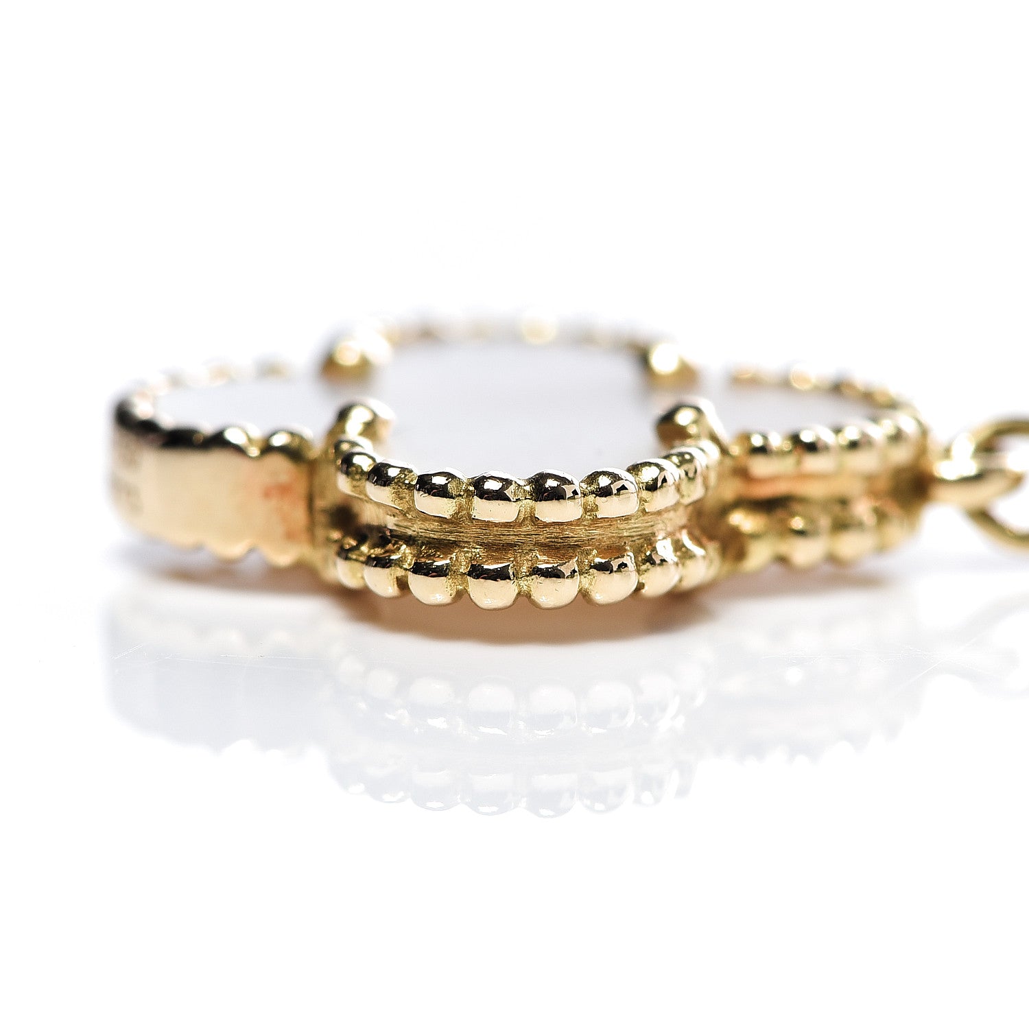Van Cleef & Arpels 18K Yellow Gold Mother of Pearl 5 Motifs Magic Alhambra Bracelet 9 of 12