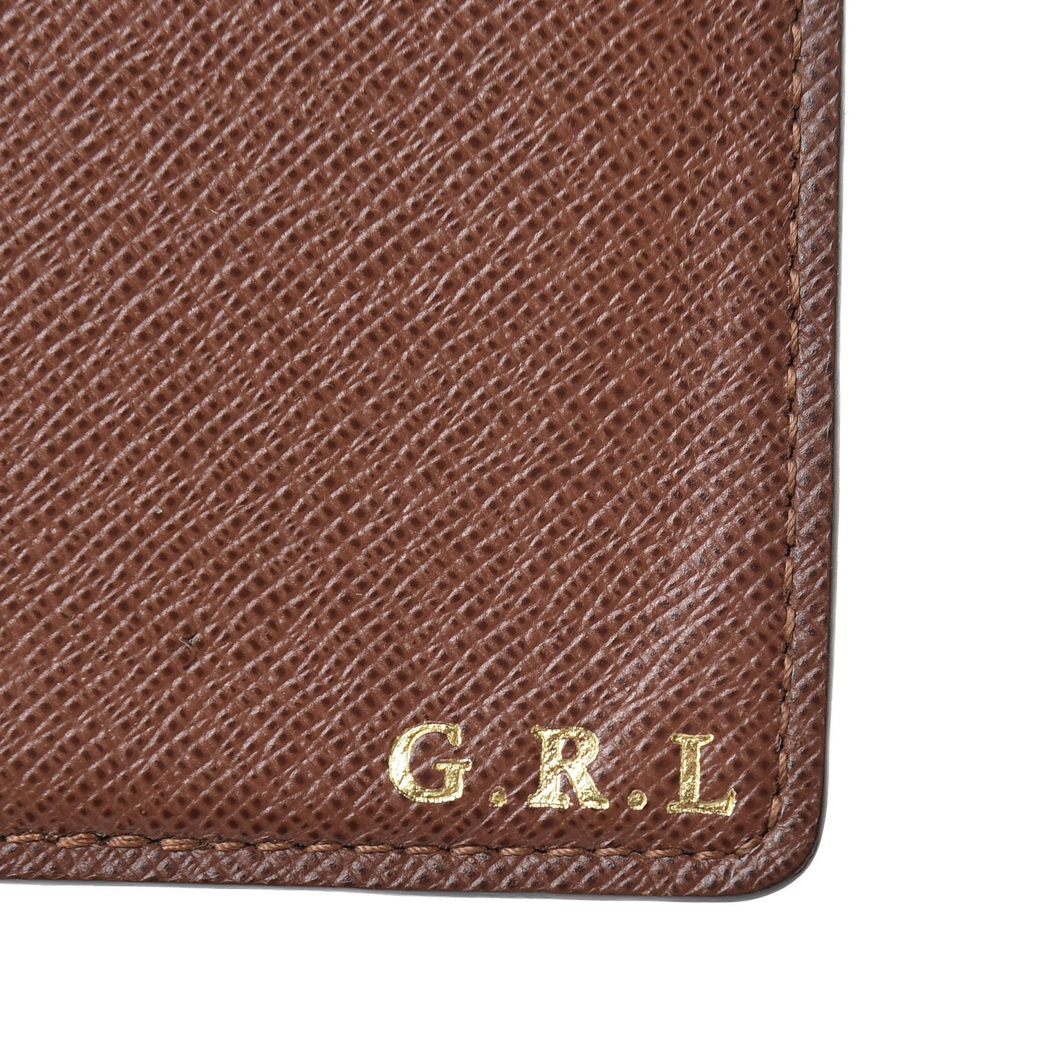 Louis Vuitton Monogram Porte Valeurs Checkbook Wallet 8 of 10