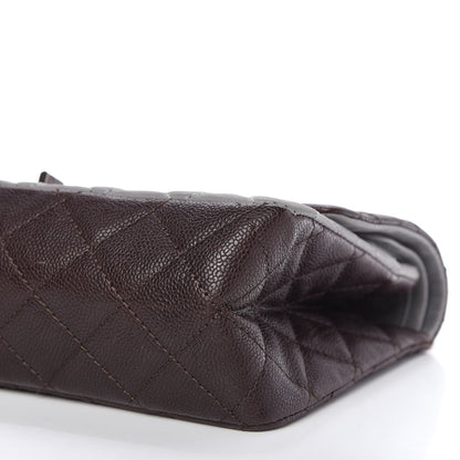 Chanel Caviar Iridescent Calfskin 2.55 Reissue 226 Flap Brown Grey 7 of 10