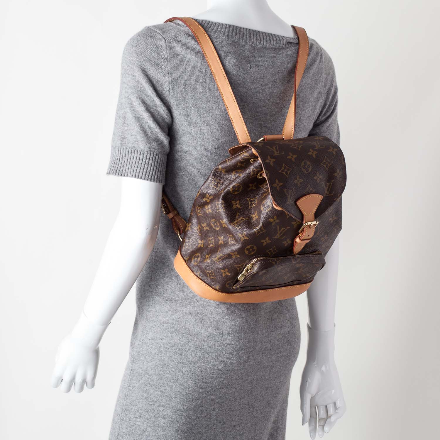 Louis Vuitton Monogram Montsouris MM Backpack 2 of 7