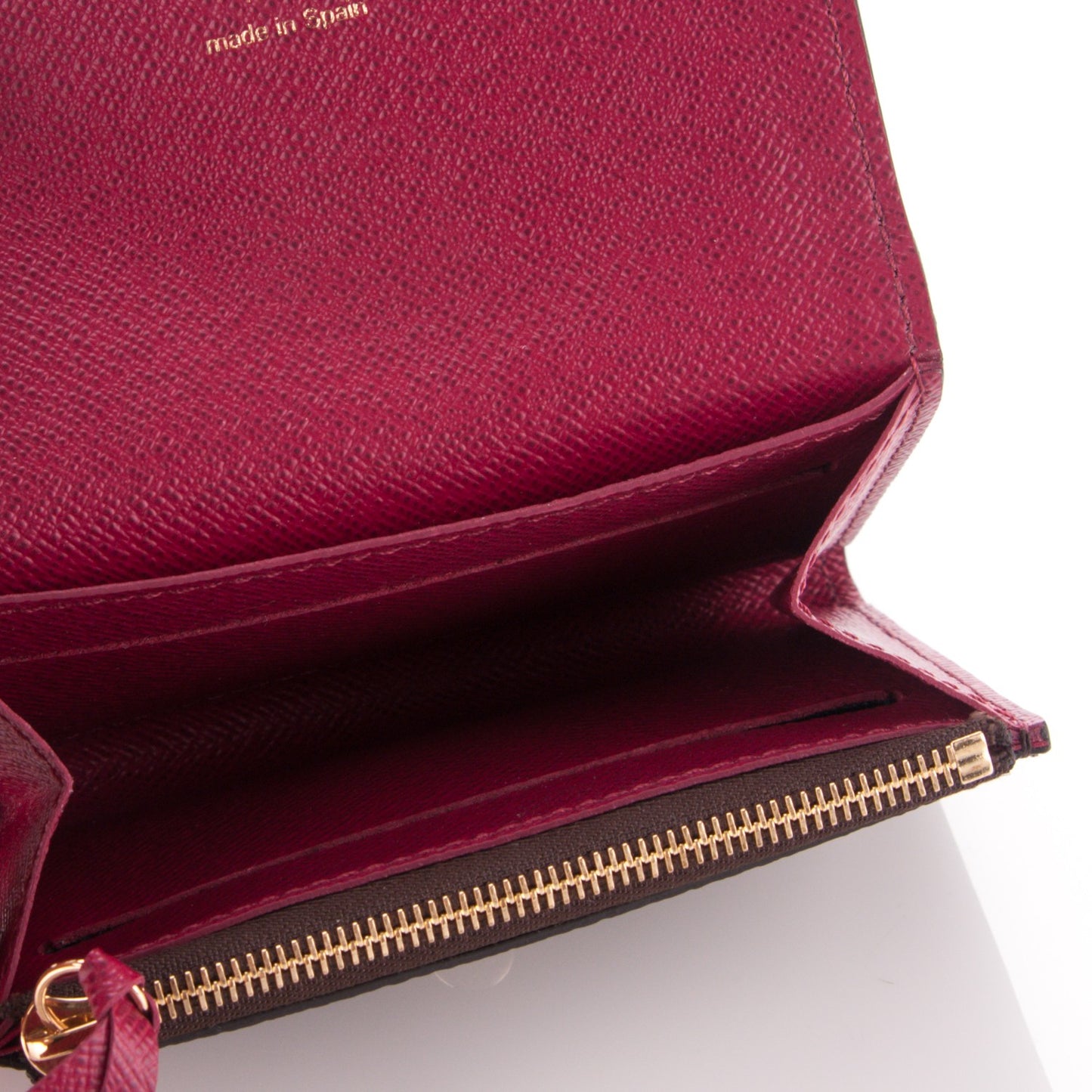 Monogram Rosalie Coin Purse Fuchsia