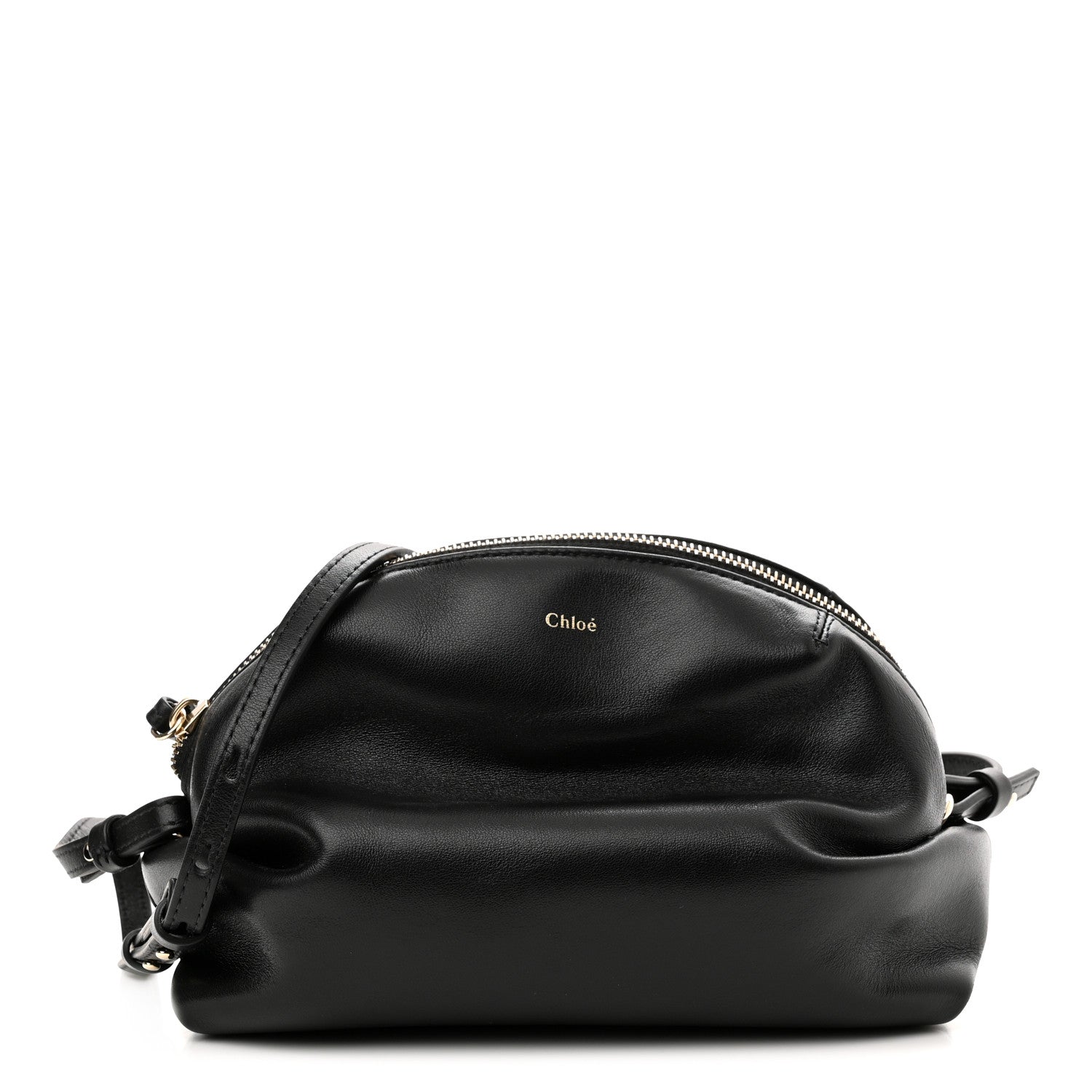 Chloe Calfskin Mini Judy Shoulder Bag Black 1 of 11
