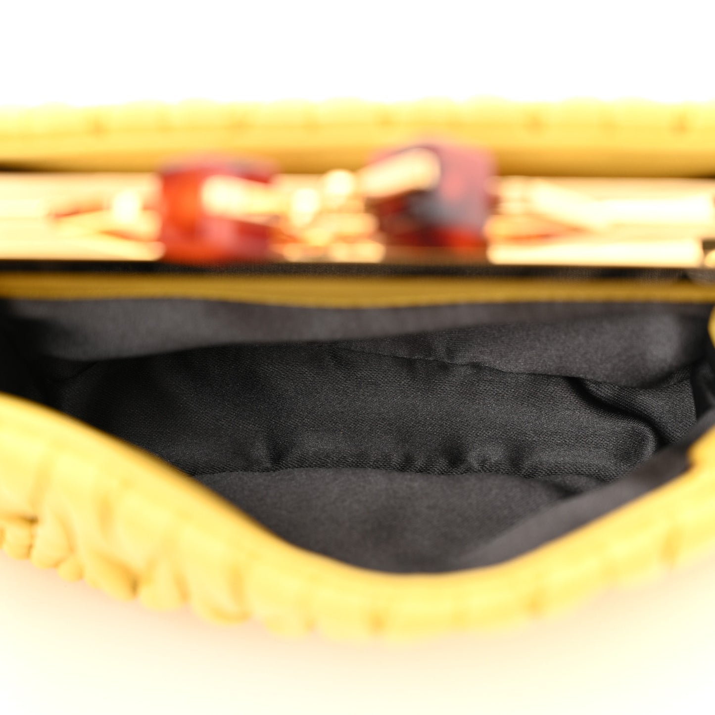 Nappa Matelasse Kisslock Frame Crossbody Bag Sole