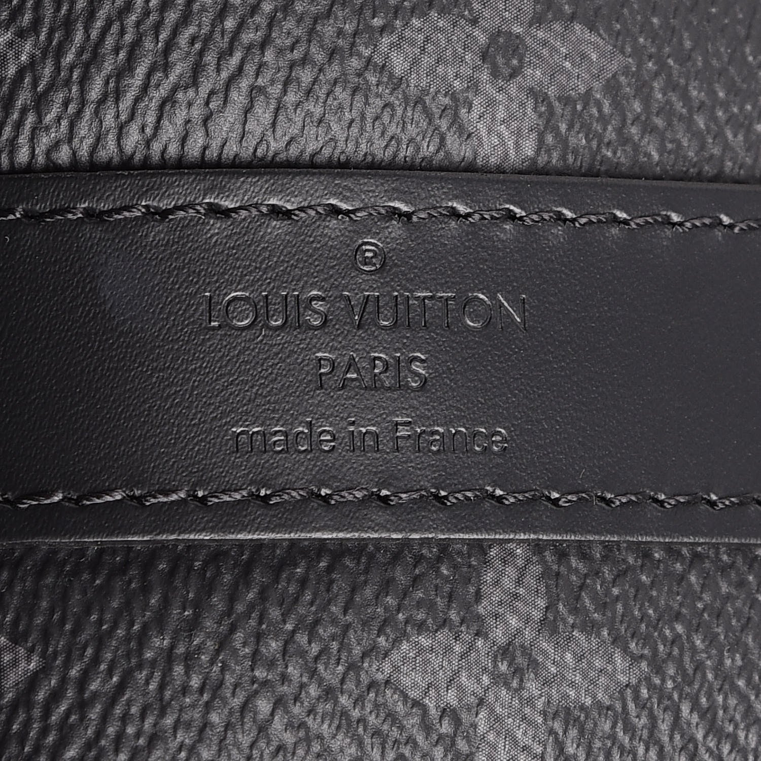Louis Vuitton Monogram Eclipse Keepall Bandouliere 45 8 of 9