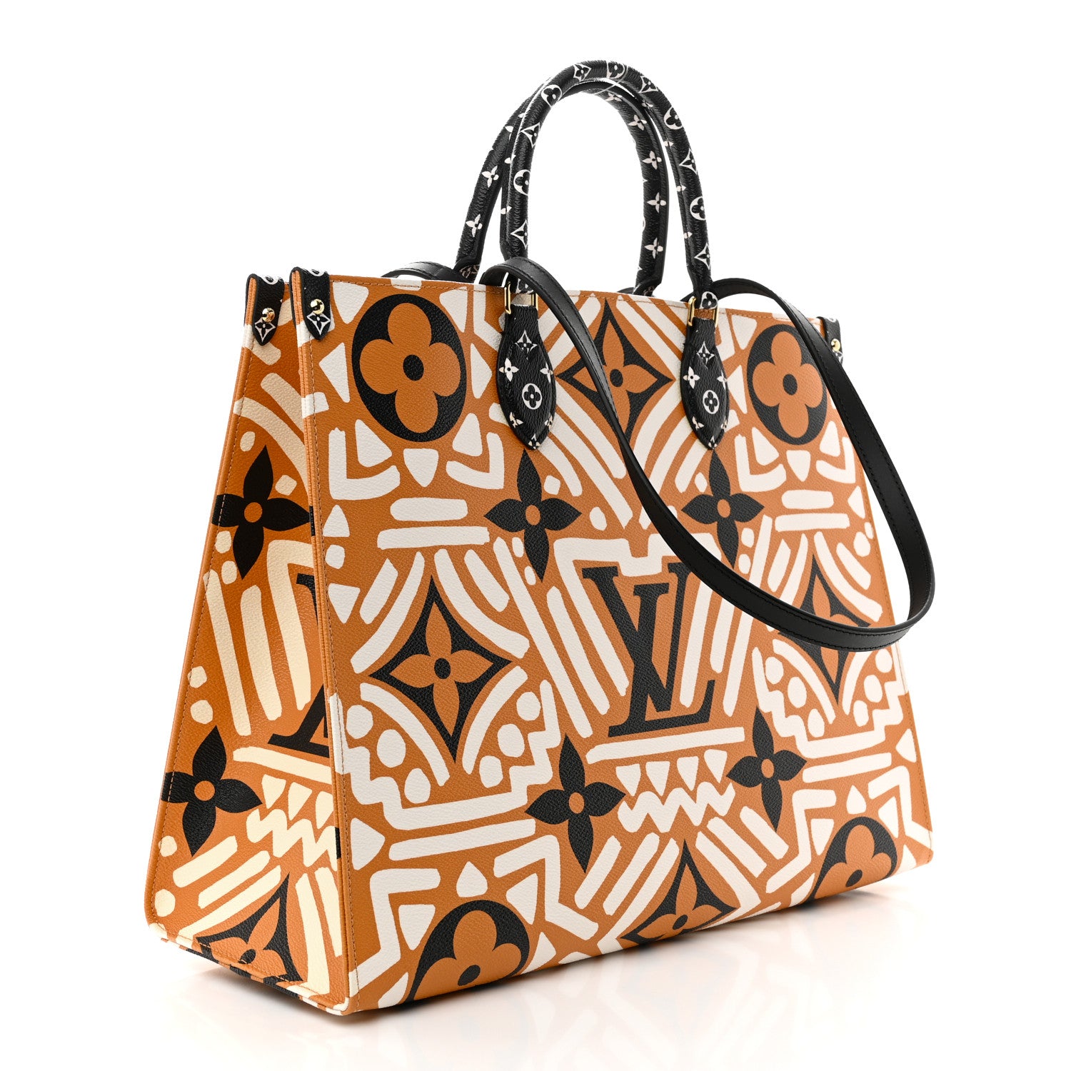 Louis Vuitton Monogram Giant Crafty Onthego GM Crème Caramel 3 of 9