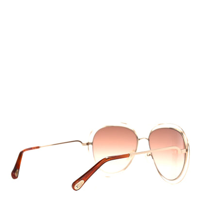Chloe Carlina Round Sunglasses CE134S Gold 4 of 7