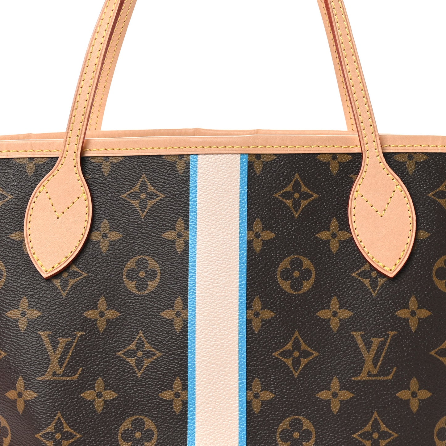 Monogram My LV Heritage Neverfull PM Blue White