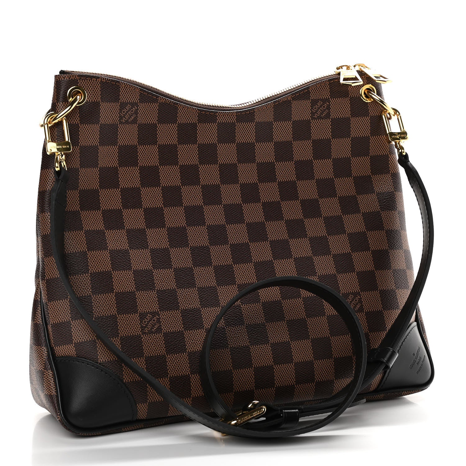 Louis Vuitton Damier Ebene Odeon MM Black 3 of 9