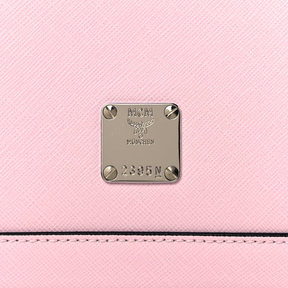 MCM Saffiano Nuovo Tote Chalk Pink 6 of 11
