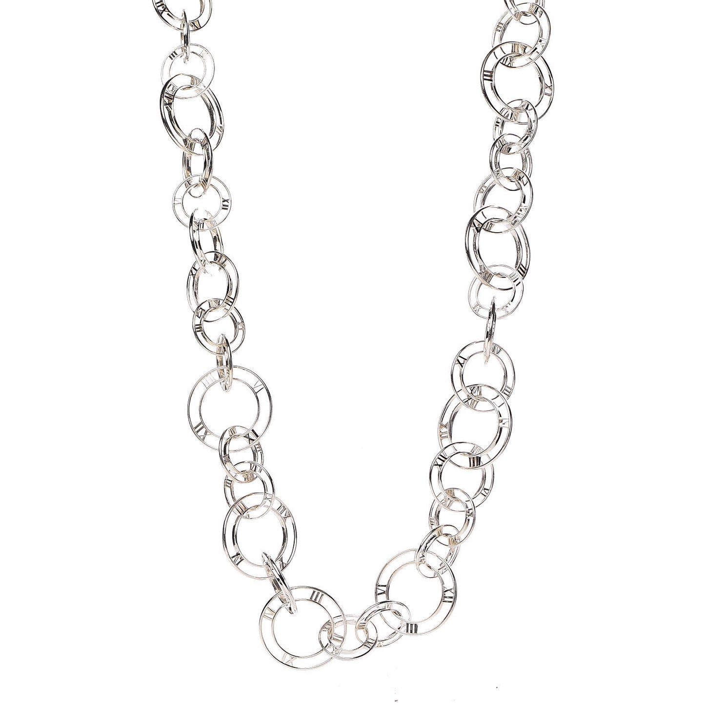 Sterling Silver Atlas Link Necklace