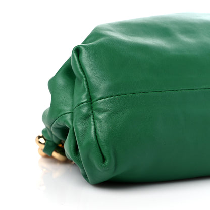 Bottega Veneta Calfskin The Pouch Chain Racing Green 7 of 10
