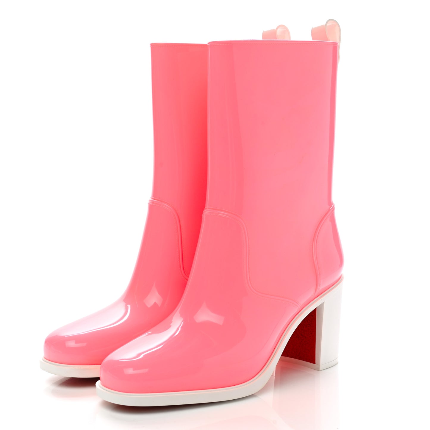 PVC Loubirain 70MM Rain Boots 42 Bubble Gum