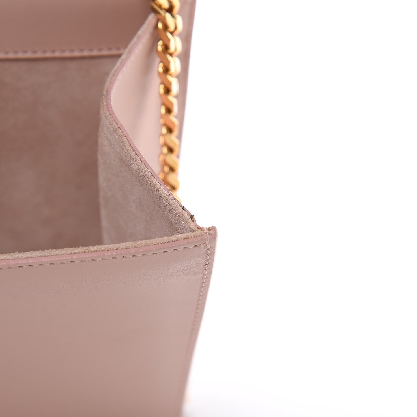 Smooth Calfskin Medium Classic Monogram Kate Tassel Satchel Pink