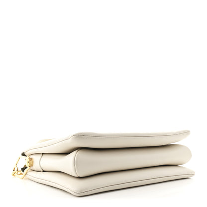 Louis Vuitton Lambskin Embossed Monogram Coussin PM Cream 4 of 12