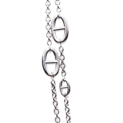 Hermes Sterling Silver Farandole Necklace 120 4 of 7