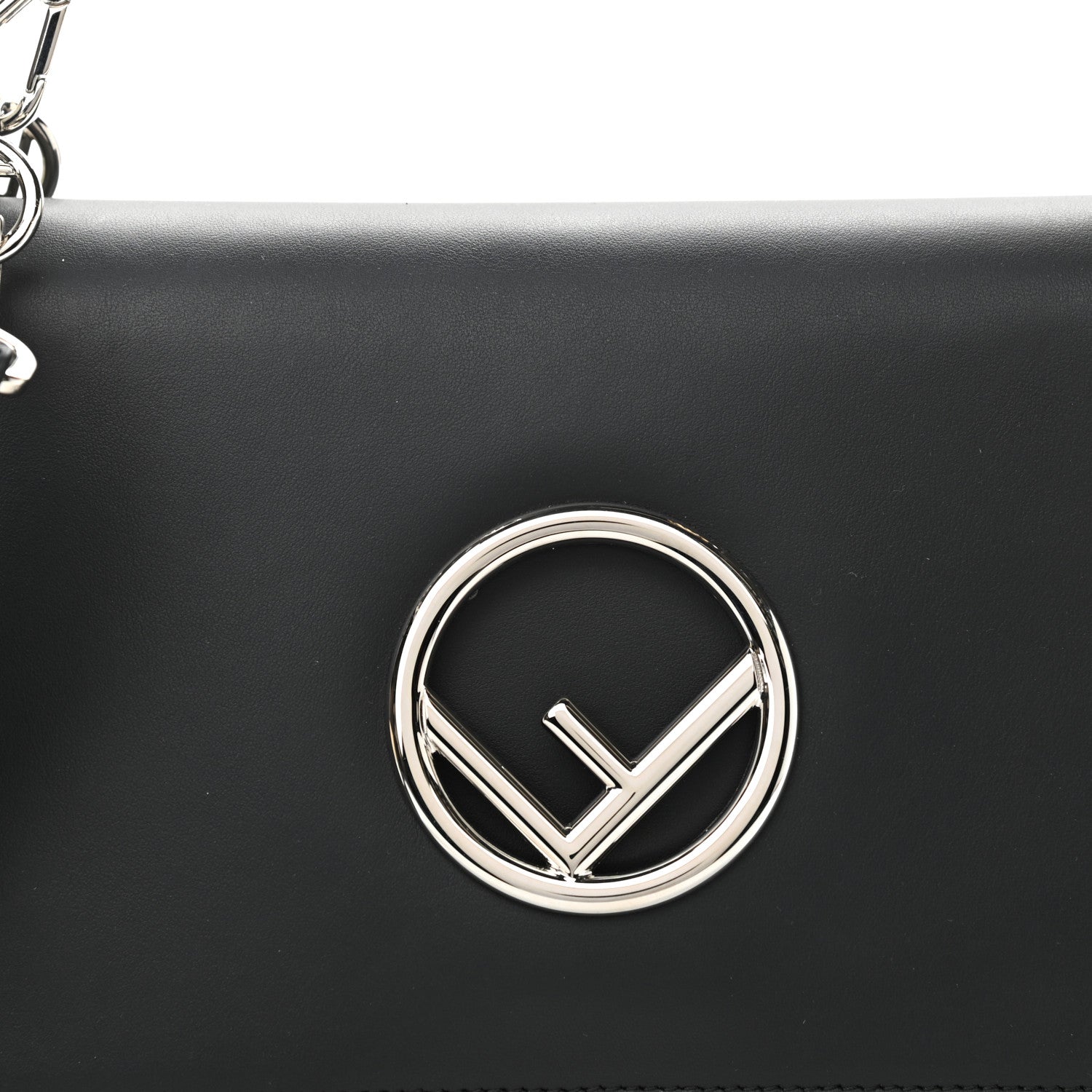 Fendi Vitello Century Opaco F is Fendi Kan I Shoulder Bag Black 8 of 10